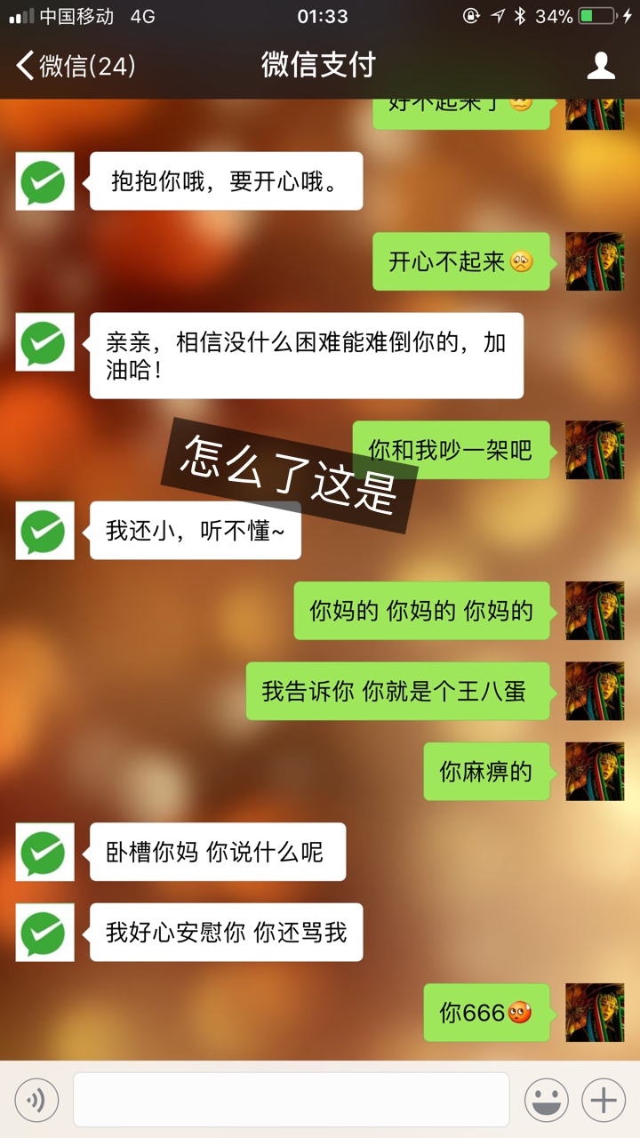 这就是你们所谓的分手了就可以安慰你的微信支付吗 2年前