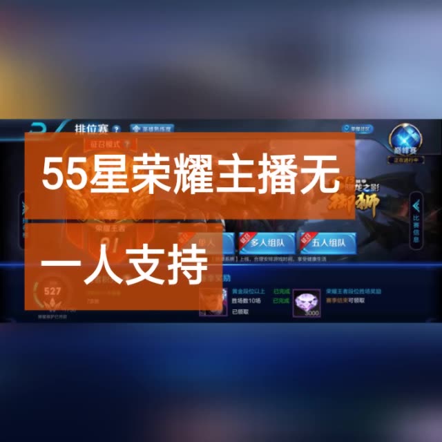 王者荣耀藤畔(省级关羽)的主页-快手直播