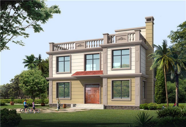 7米 主体造价15万二层小楼