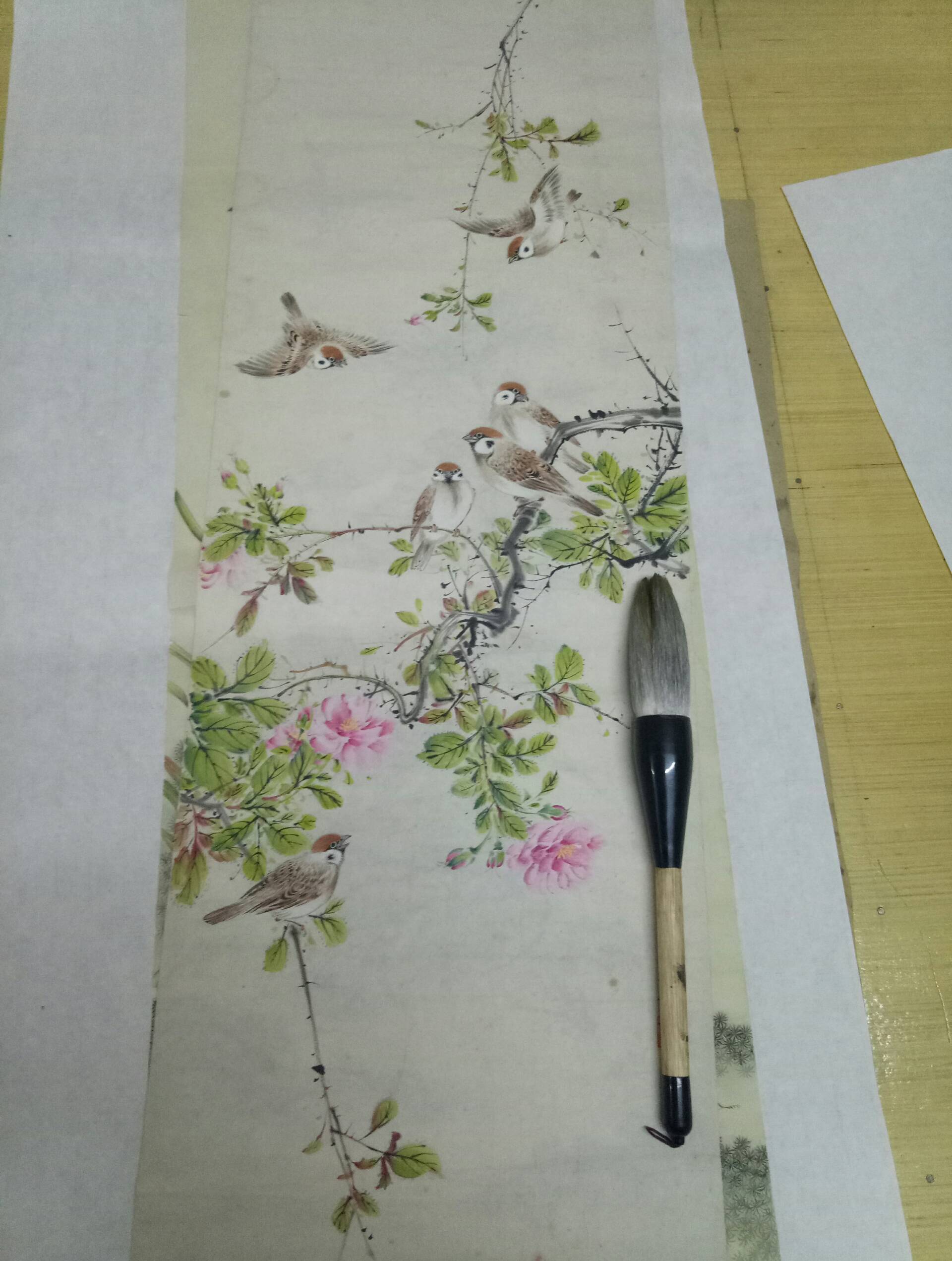 哈哈 - 国画丹青老有所为的快手