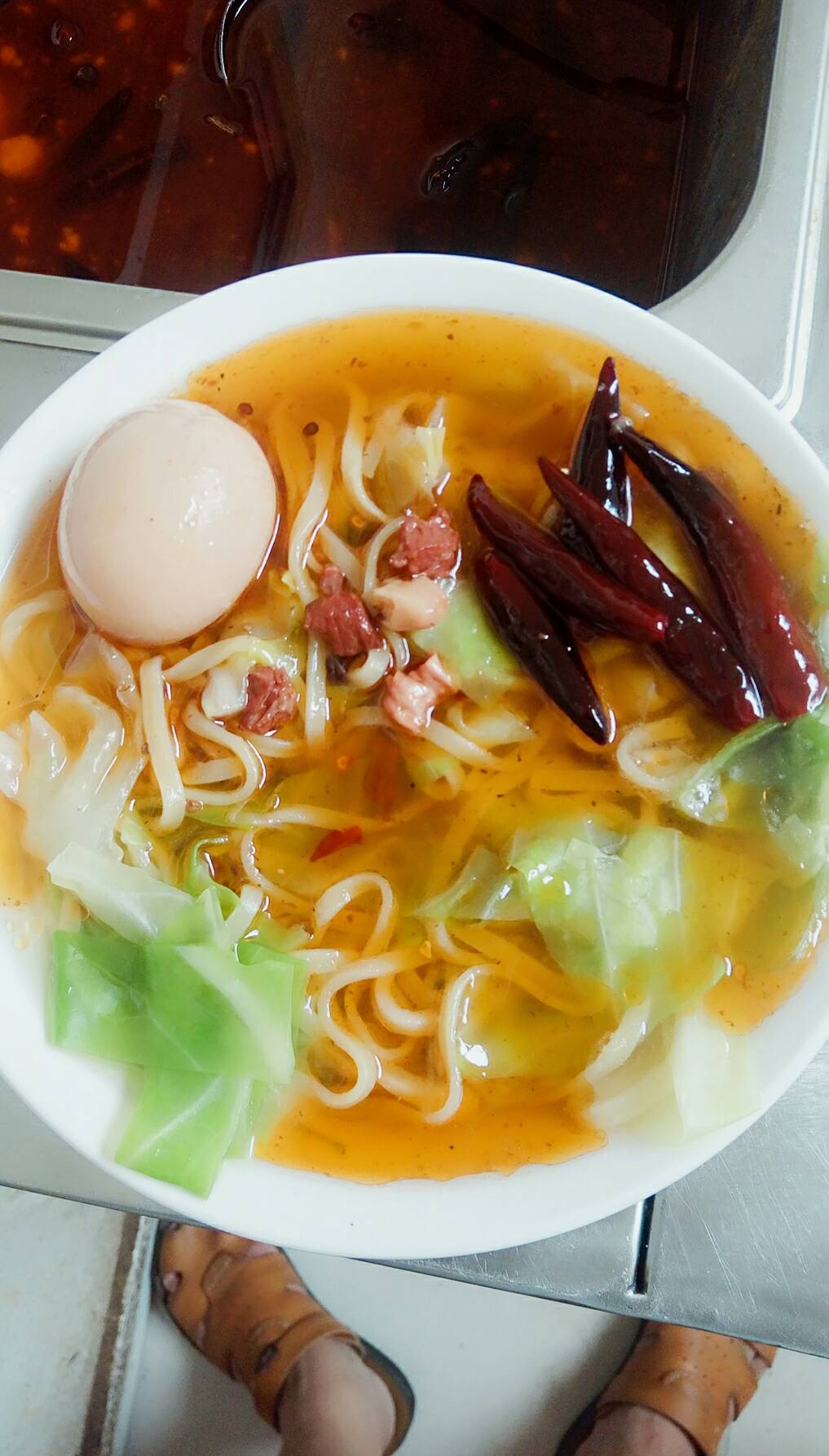 安徽牛肉板面之细面…… - 第一家牛肉板面总店的快手