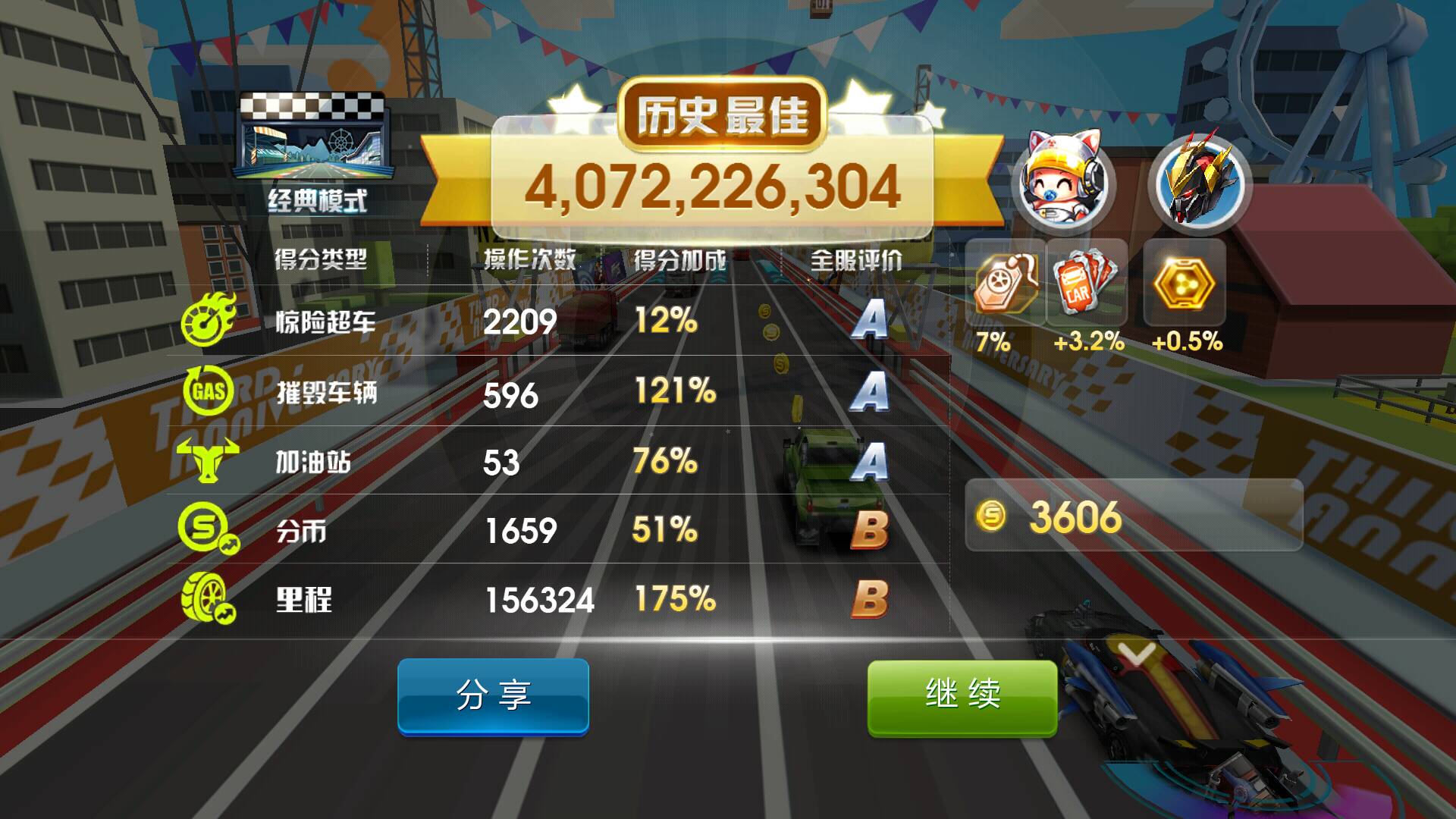 天天飞车.最高记录 65       赞                   评论