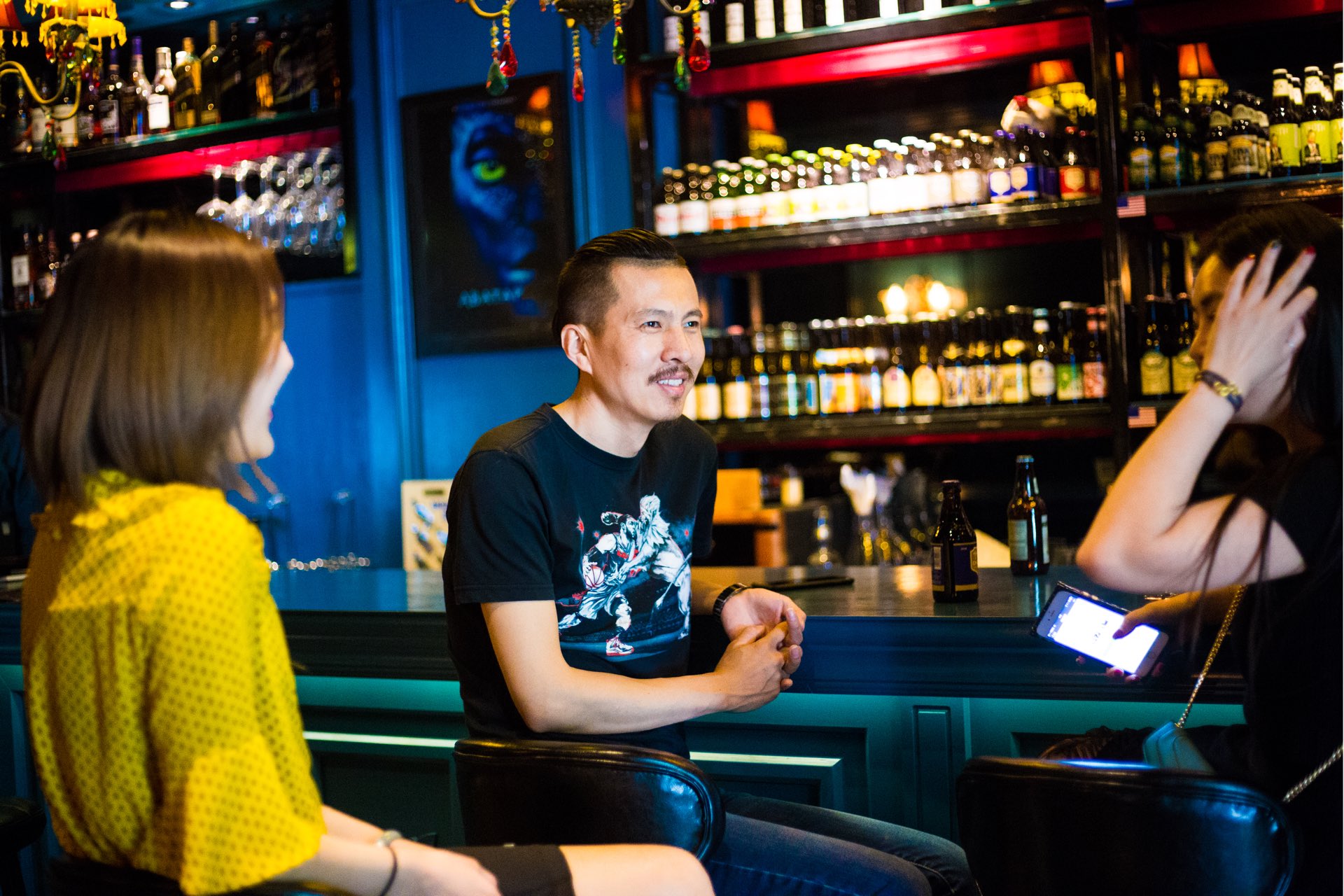 河南濮阳美式酒吧的老板儿