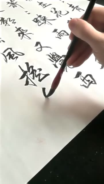 冯墨白书法(小号)