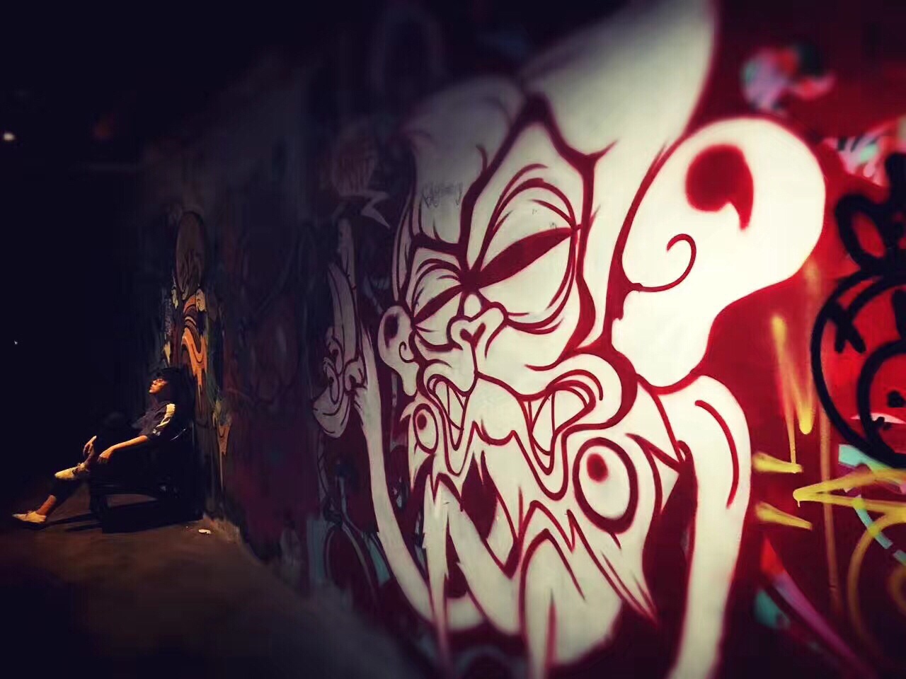 半年前参观江南西 作者 江门涂鸦手 悟空 - kp-tΔym的快手