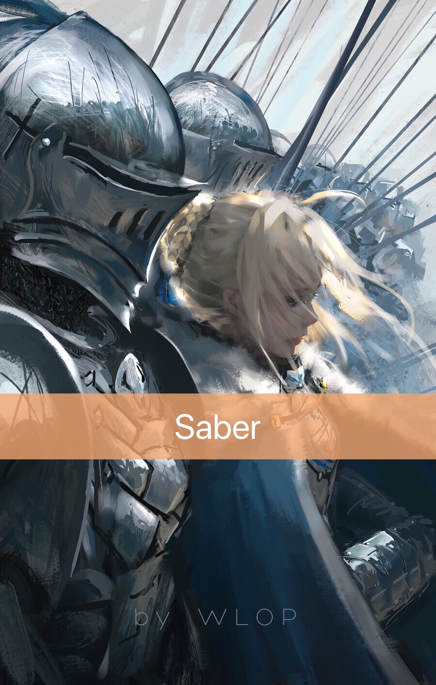 漫画##动漫壁纸##插画#这几天我好像累到了,我睡到现在 名字:saber