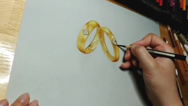 龙泽润宝的对戒手绘过程图 1762        赞       1月前