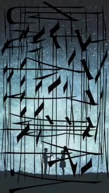 首先,闭上一只眼睛,倾斜手机,从充电孔方向看这幅图,还有一句话请从