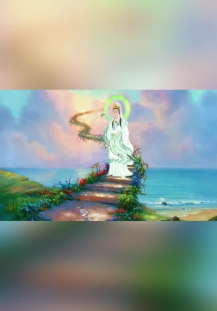 阿弥陀佛 我愿做菩萨那朵莲  归一我佛 阿弥陀佛.