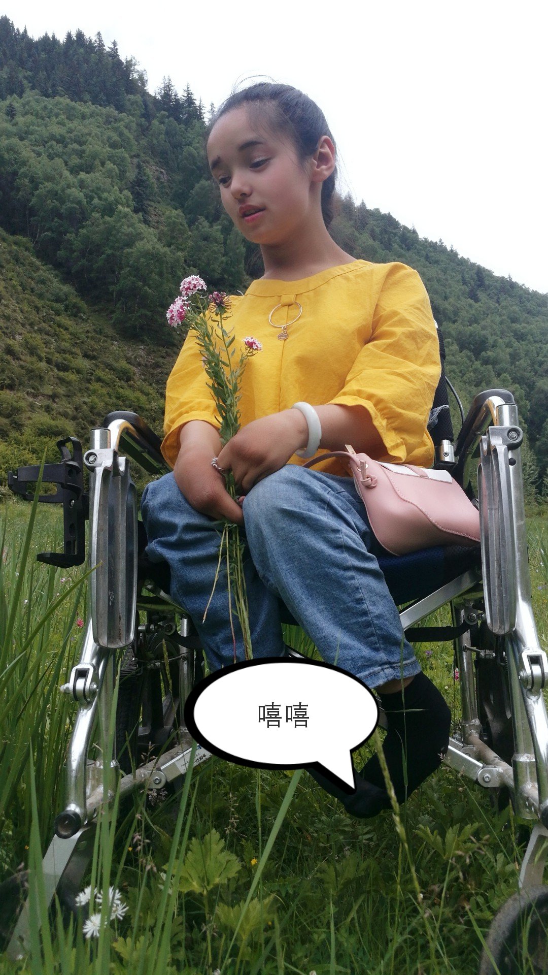 7078轮椅女孩儿露露7870的快手