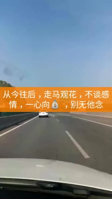 从今往后,走马观花,不谈感情,一心向 ,别无他念 412        赞