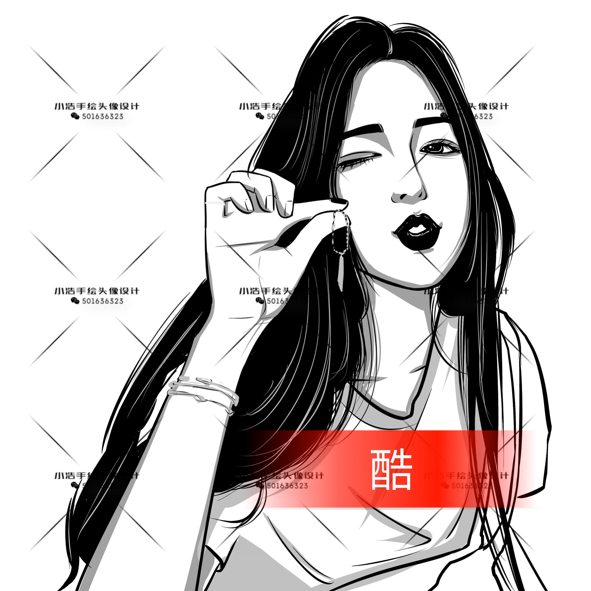 2月前 定制vx:501636323 3月前 . 3月前 网红同款手绘头像特价哦!