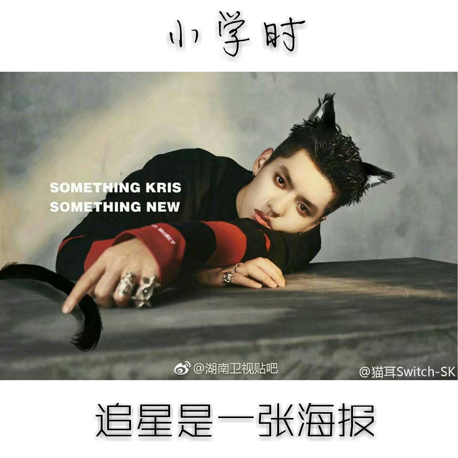 嗯… 一直喜欢哥哥,永不脱粉#吴亦凡#           4349