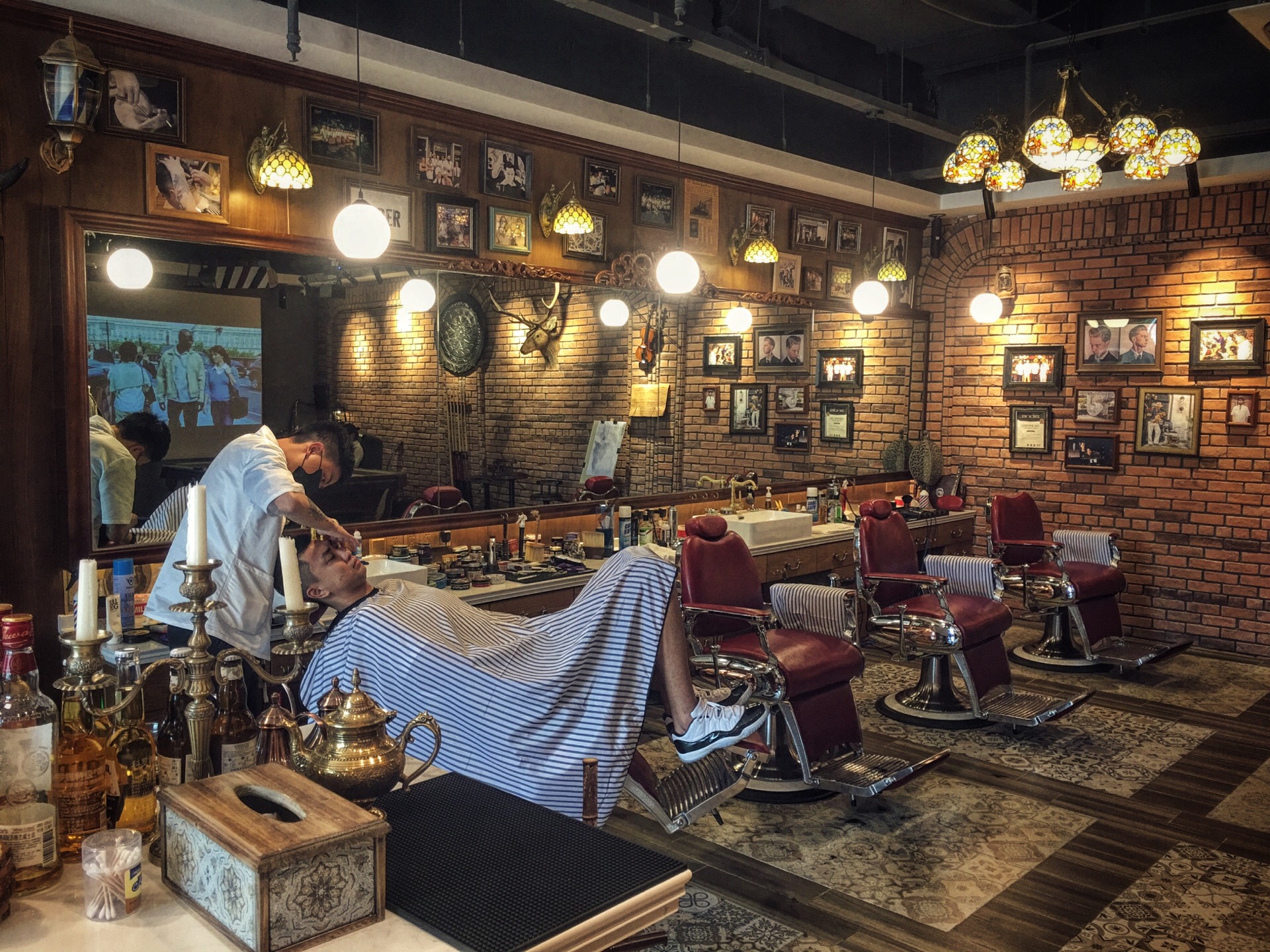 barberking男士理发馆上海店 即将扬帆起航 期待吗各位[奸笑] (;另外