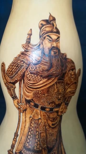 私人定作葫芦烙画:关公 3周前