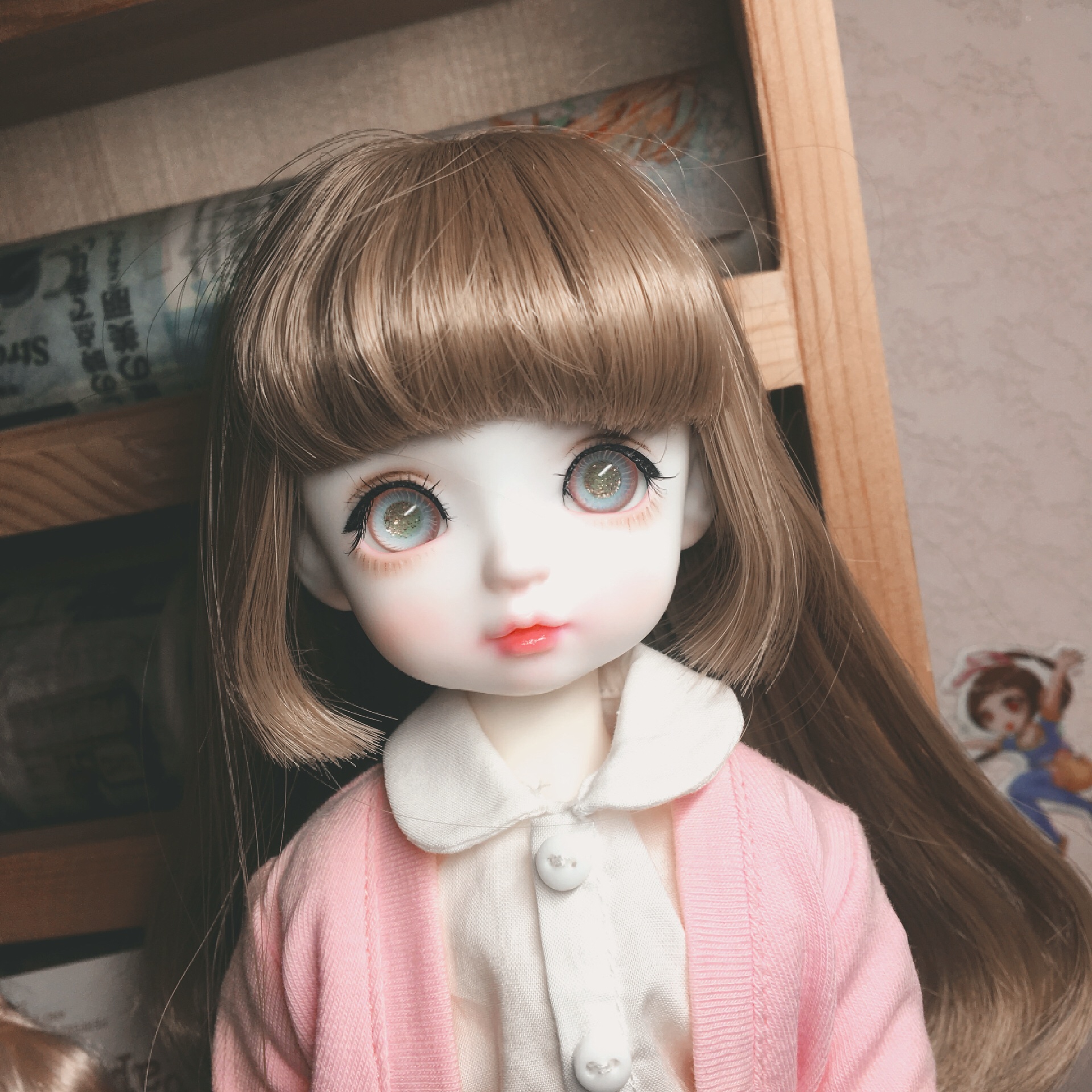 卡姿兰大眼睛#bjd #bjd私养 #bjd娃娃 3周前
